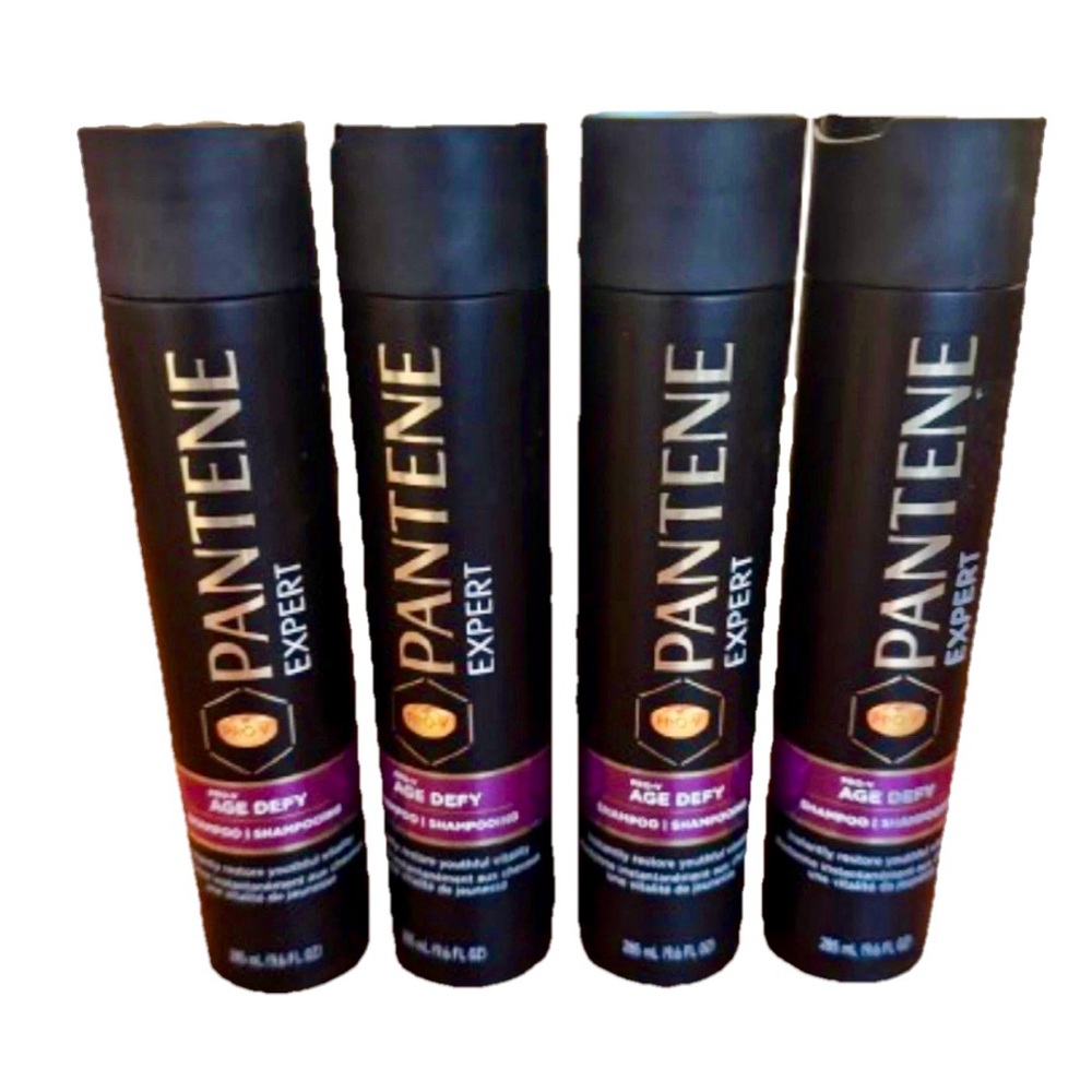 Pantene Pro-V Expert Collection Age Defy Shampoo 9.6 oz Each Lot of 4